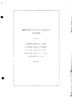 Interstate Commerce Commision Report of the Accident  Investigation Occuring on the SOUTHERN RAILWAY OLD TOWN S C