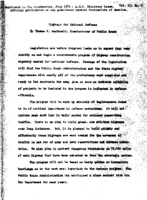 Highways for National Defense