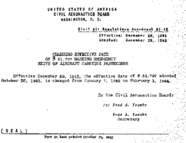 Part 61 Amendment 6115 Changing Effective Date Of Section 61 797 Marking Emergency Exits Of Aircraft Carrying Passengers