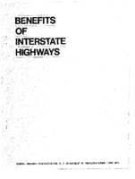 Benefits of Interstate Highways 1970