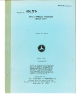 ARTS IIIParallel Processor Design Study