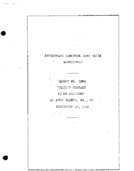Interstate Commerce Commision Report of the Accident  Investigation Occuring on the READING RAILROAD PORT CARBON PA