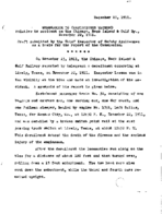 Interstate Commerce Commission Report of the Accident  Investigation Occurring on the CHICAGO MILWAUKEE AND ST PAUL RAILWAY LIVELY TX