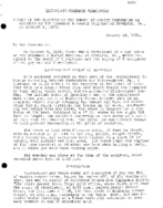 Interstate Commerce Commision Report of the Accident  Investigation Occuring on the DELAWARE AND HUDSON RAILROAD SCRANTON PA