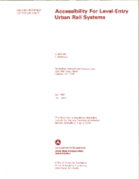 Accessibility for LevelEntry Urban Rail Systems