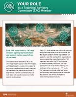 Your Role as a Technical Advisory Committee TAC Member