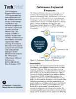 Performance Engineered Pavements techbrief