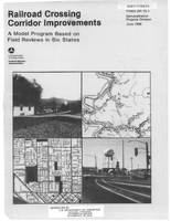 Railroad Crossing Corridor Improvements A Model Program Based on Field Reviews in Six States