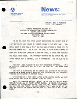Remarks Prepared for Delivery by Secretary of Transportation Elizabeth Hanford Dole Central Iowa Chapter National Association of Women Business Owners