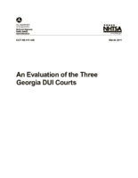 An Evaluation of the Three Georgia DUI Courts