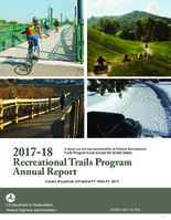 201718 Recreational Trails Program Annual Report Covers the Period of Federal FY 1993FY 2017