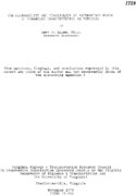 The desirability and feasibility of alternative means of financing transportation in Virginia