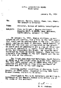 Investigation of Aircraft Accident REGINA AIRLINES ABERDEEN SOUTH DAKOTA 19540111