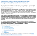 Resources to Support Planned Special Events Traffic Management Capability Maturity Framework Users