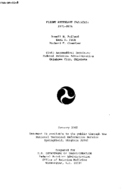 Flight attendant injuries  19711976