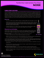 Rumble Strip Implementation Fact Sheet Noise