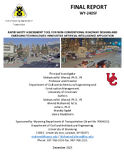 Rapid Safety Assessment Tool for NonConventional Roadway Designs and Emerging Technologies Innovative Artificial Intelligence Application