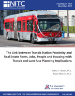 The Link Between Transit Station Proximity and Real Estate Rents Jobs People Housing With Transit and Land Use Planning Implications