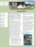 Pedestrian and Bike Forum Newsletter  Volume 78 Summer 2019