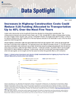 Increases in Highway Construction Costs Could Reduce IIJA Funding Allocated to Transportation Up to 40 Over the Next Five Years