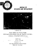 Final Series of Tests of SRS1 With Modifications For Air Traffic Control