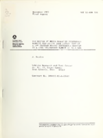 Evaluation of NHTSA modified Volkswagen Rabbits MDBtocar side impact test of a 19 crabbed moving deformable barrier to a 1981 Volkswagen Rabbit at 344 mph