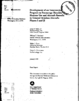 Development of an Intervention Program to Encourage Shoulder Harness Use and Aircraft Retrofit in General Aviation Aircraft Phases I and II
