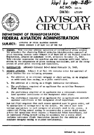AC 1403A Approval of Pilot Training Courses Under Subpart D of Part 141