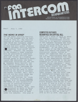 FAA Headquarters Intercom JulyDecember 1980