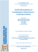 SmallCell Installation in Transportation InfrastructureA Literature Review