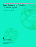 Safety Evaluation of Pedestrian Countdown Signals