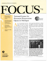Focus Accelerating Infrastructure Innovations November 2003
