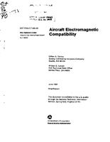 Aircraft Electromagnetic Compatibility