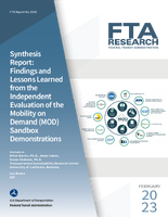 Synthesis Report Findings and Lessons Learned from the Independent Evaluation of the Mobility on Demand MOD Sandbox Demonstrations