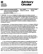 AC 43205 Guidance for Selecting Chemical Agents and Processes for Depainting and General Cleaning of Aircraft and Aviation Products