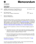 Implementation of Cargo Preference Act Requirements in the Federalaid Highway Program Memorandum