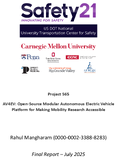 AV4EV OpenSource Modular Autonomous Electric Vehicle Platform for Making Mobility Research Accessible 2025