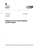 Analysis of the Capital Beltway Crash Problem