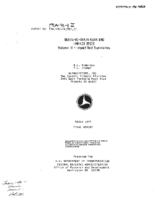 Traintotrain rear end impact tests  volume II  impact test summaries
