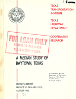 A Median Study in Baytown Texas 1963