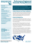 PerformanceEngineered Concrete Paving Mixtures Tech Summary