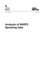Analysis of SHRP2 Speeding Data