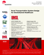 Rural Transportation System Design for Omnichannel Healthcare
