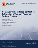 Computer VisionBased Contactless Estimation of Asphalt Pavement Surface Friction
