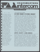 FAA Headquarters Intercom JanuaryJune 1976