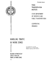 Handling Traffic in Work Zones