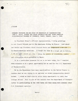 Remarks Prepared for Delivery by Secretary of Transportation John A Volpe before the Union Interailliee for Joint American ClubAmerican Chamber of Commerce