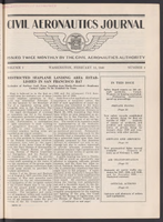 Civil Aeronautics Journal February 15 1940