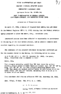 Part 71 Airspace Docket No 62WE134 Alteration Of Transition Area