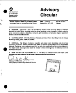 AC 6025A Reference Materials and Subject Matter Knowledge Codes for Airmen Knowledge Testing